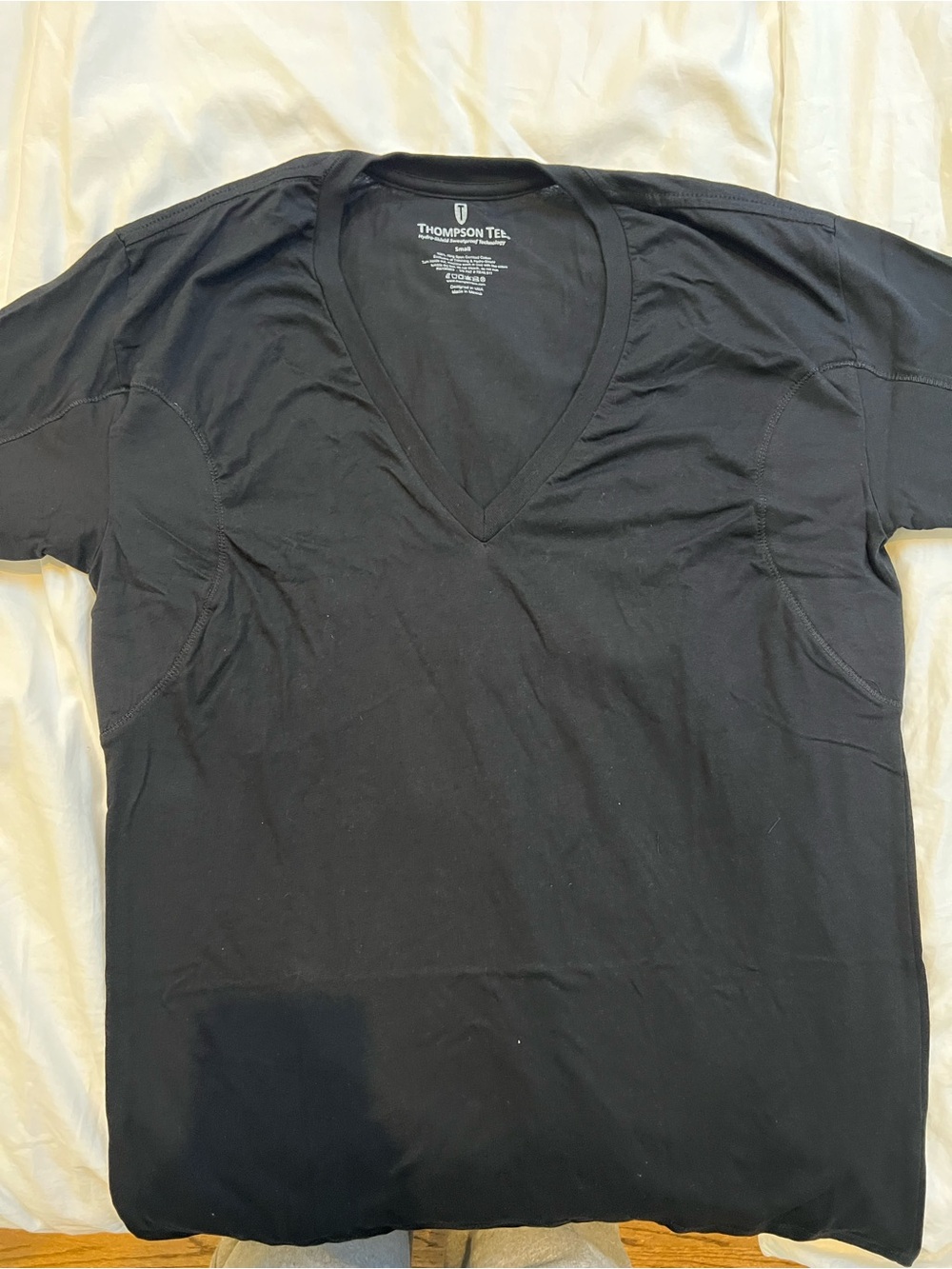 Thompson Tee Black Crewneck Tee